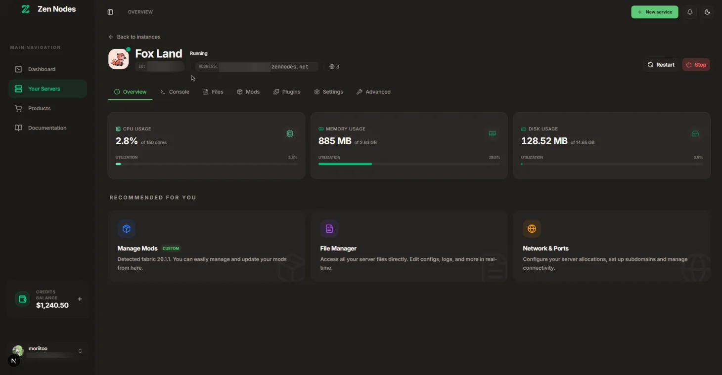 Zen Nodes Panel Preview